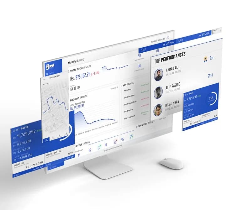 SELL 360 management dashboard